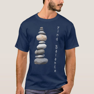 ロックスタッキングバランスの検索自然ケルン Tシャツ