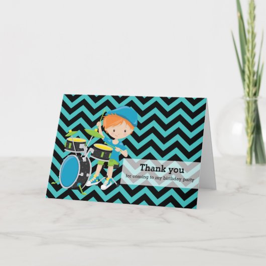 ロックスターありがとう サンキューカード (正面)