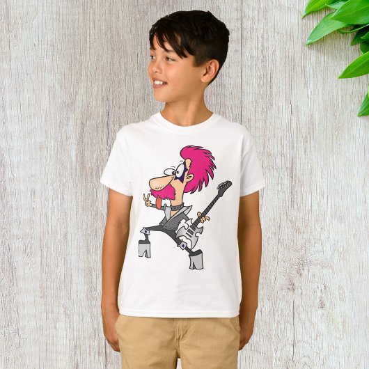 ロックスターなりすましロッカーミュージシャンTシャツ Tシャツ