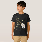 ロックスターのギター Tシャツ (正面フル)