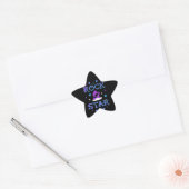 ロックスターのシール 星シール (封筒)