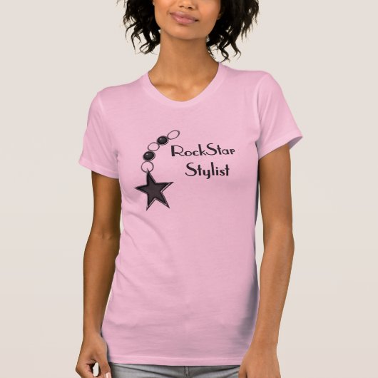 ロックスターのスタイリスト Tシャツ (正面)