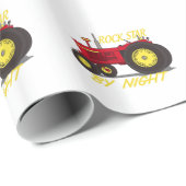 ロックスターのトラクター ラッピングペーパー (ロールコーナー)