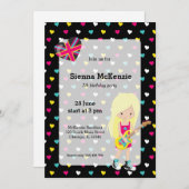 ロックスターのパーティー 招待状 (正面/裏面)