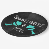 ロックスターのプレート ペーパープレート (アングル)