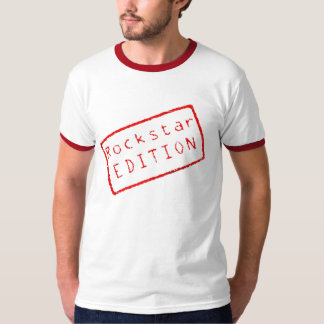 ロックスターのラベル Tシャツ