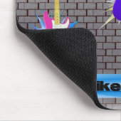 ロックスターのレンガ壁 マウスパッド (コーナー)