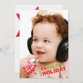 ロックスターの休日の写真カード- FaのLaのLaの歌うこと シーズンカード (正面/裏面)