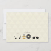 ロックスターの招待状 招待状 (裏面)