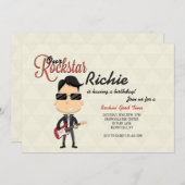 ロックスターの招待状 招待状 (正面/裏面)