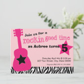 ロックスターの招待状 招待状 (スタンド正面)