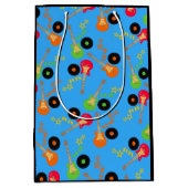 ロックスターの男の子の誕生会 ミディアムペーパーバッグ