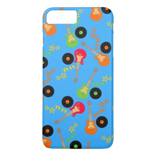 ロックスターの男の子の誕生日パーティー Case-Mate iPhoneケース (裏面)