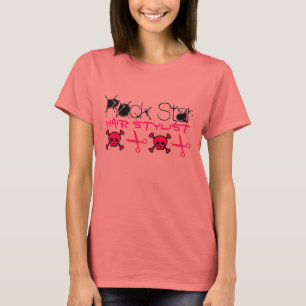 ロックスターの美容師のワイシャツ Tシャツ