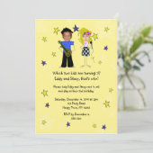 ロックスターの誕生会の写真は課します 招待状 (スタンド正面)