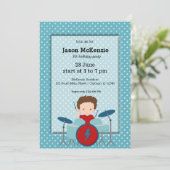 ロックスターの誕生日パーティー 招待状 (スタンド正面)