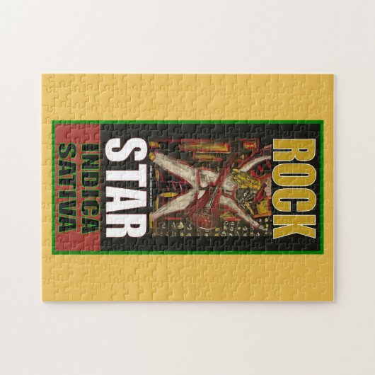 ロックスターインディカサティバ ジグソーパズル (横)