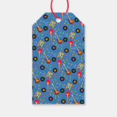 ロックスターガールバンドバースデーパーティー ギフトタグ (裏面)