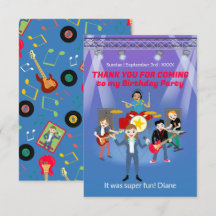 ロックスターガールバンドバースデーパーティー