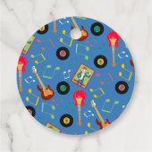 ロックスターガールバンドバースデーパーティー フェイバータグ (裏面)