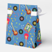 ロックスターガールバンドバースデーパーティー フェイバーボックス (裏面サイド)