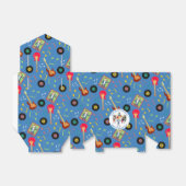 ロックスターガールバンドバースデーパーティー フェイバーボックス (折り畳みなし)