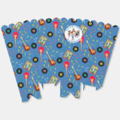 ロックスターガールバンドバースデーパーティー フェイバーボックス (見開き)