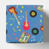 ロックスターガールバンドバースデーパーティー フェイバーボックス (上部)