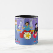 ロックスターガールバンドバースデーパーティー マグカップ (中央)