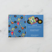 ロックスターガールバンドバースデーパーティー 招待状 (内部)