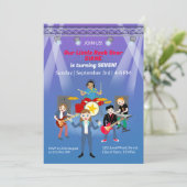 ロックスターガールバンドバースデーパーティー 招待状 (スタンド正面)