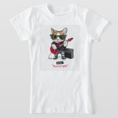 ロックスターキャットTシャツ Tシャツ
