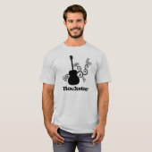 ロックスターギターメンズシャツ Tシャツ (正面フル)