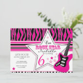 ロックスターギター招待状 招待状 (スタンド正面)