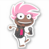 ロックスターシンデレラステッカー シール (正面)