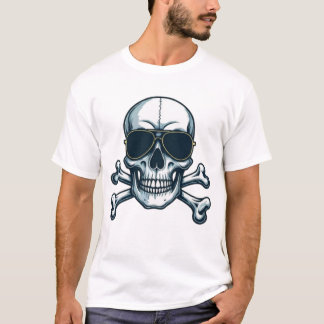 ロックスタースカルTシャツはっきりしたとバダス» Tシャツ