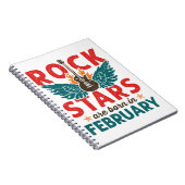 ロックスターズ生まれが2月誕生日に ノートブック (右側)