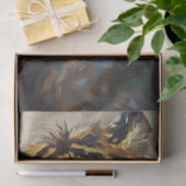 ロックスタータイガーアニマルアートデコップページ 薄葉紙 (ギフト)