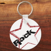 ロックスターデザイン キーホルダー (正面)