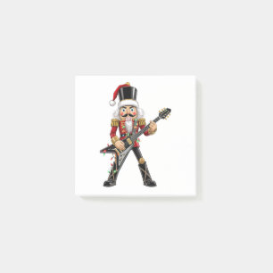 ロックスターナッツクラッカー エレキギター クリスマス ポストイット