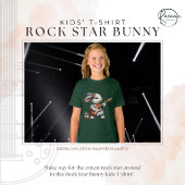 ロックスターバニーキッズTシャツ Tシャツ