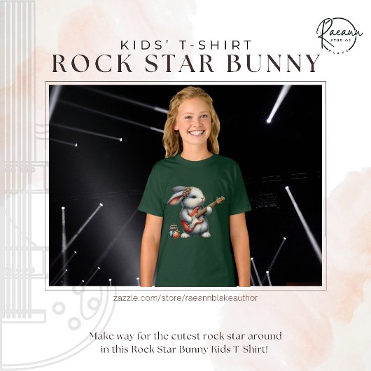 ロックスターバニー キッズTシャツ Tシャツ