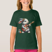 ロックスターバニー キッズTシャツ Tシャツ (正面)