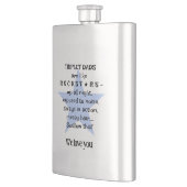 ロックスターパパ、トリプレットパパのギフトカスタム、 フラスク (左)