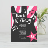 ロックスターパーティー起動 招待状 (スタンド正面)