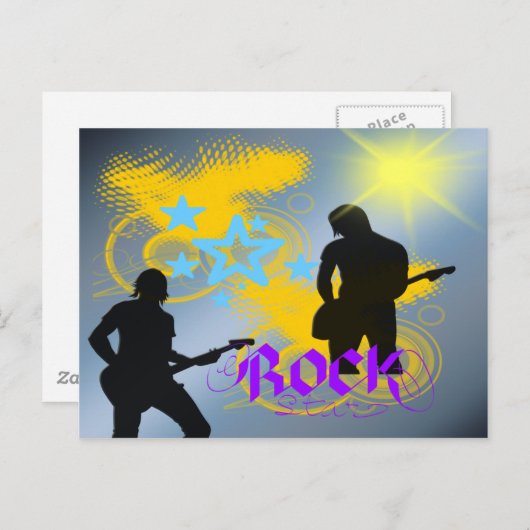 ロックスターファンタジー ポストカード (正面/裏面)