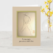 ロックスターフォーヒム誕生日 カード (黄色い花)