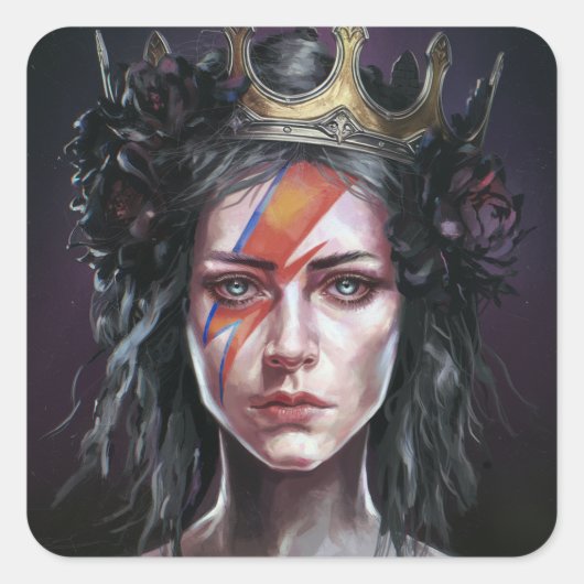 ロックスタープリンセス スクエアシール (正面)