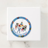 ロックスターボーイズバンド誕生日パーティー フェイバータグ (インサイチュ)