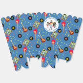 ロックスターボーイズバンド誕生日パーティー フェイバーボックス (見開き)